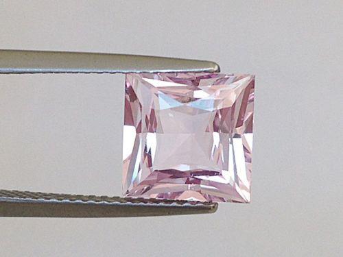 Natural Sapphire 0.32ct Princess Cut Fancy Pale Pink (1 of 1)