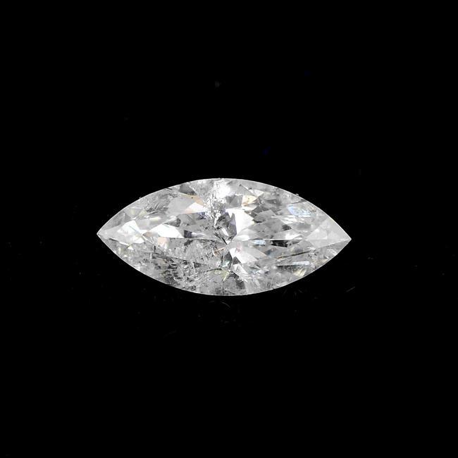 0.43 Carat White Color Natural Marquise Diamond Loose (1 of 7)