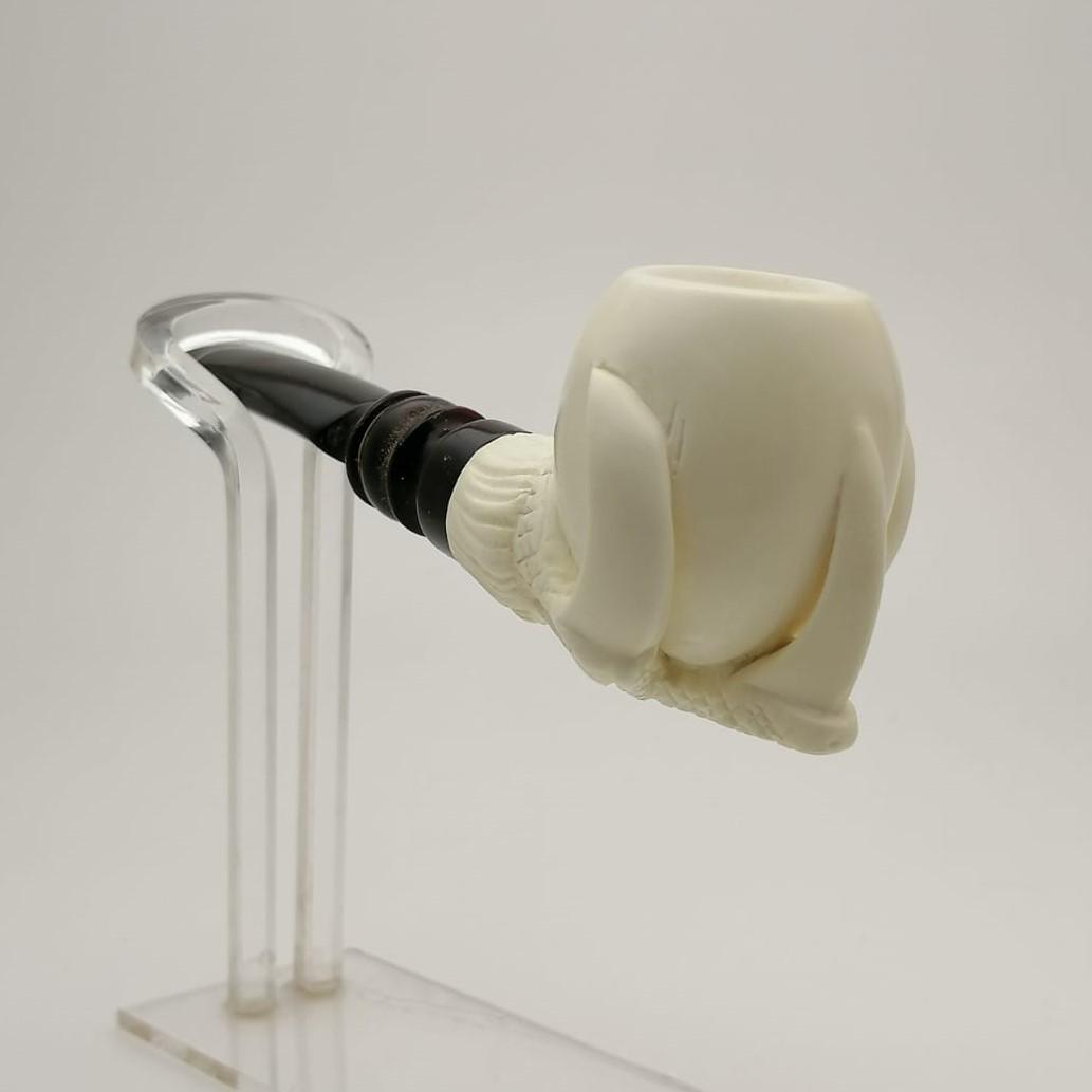 Eagle's Claw,Hand carved Meerschaum Pipe (1 of 10)