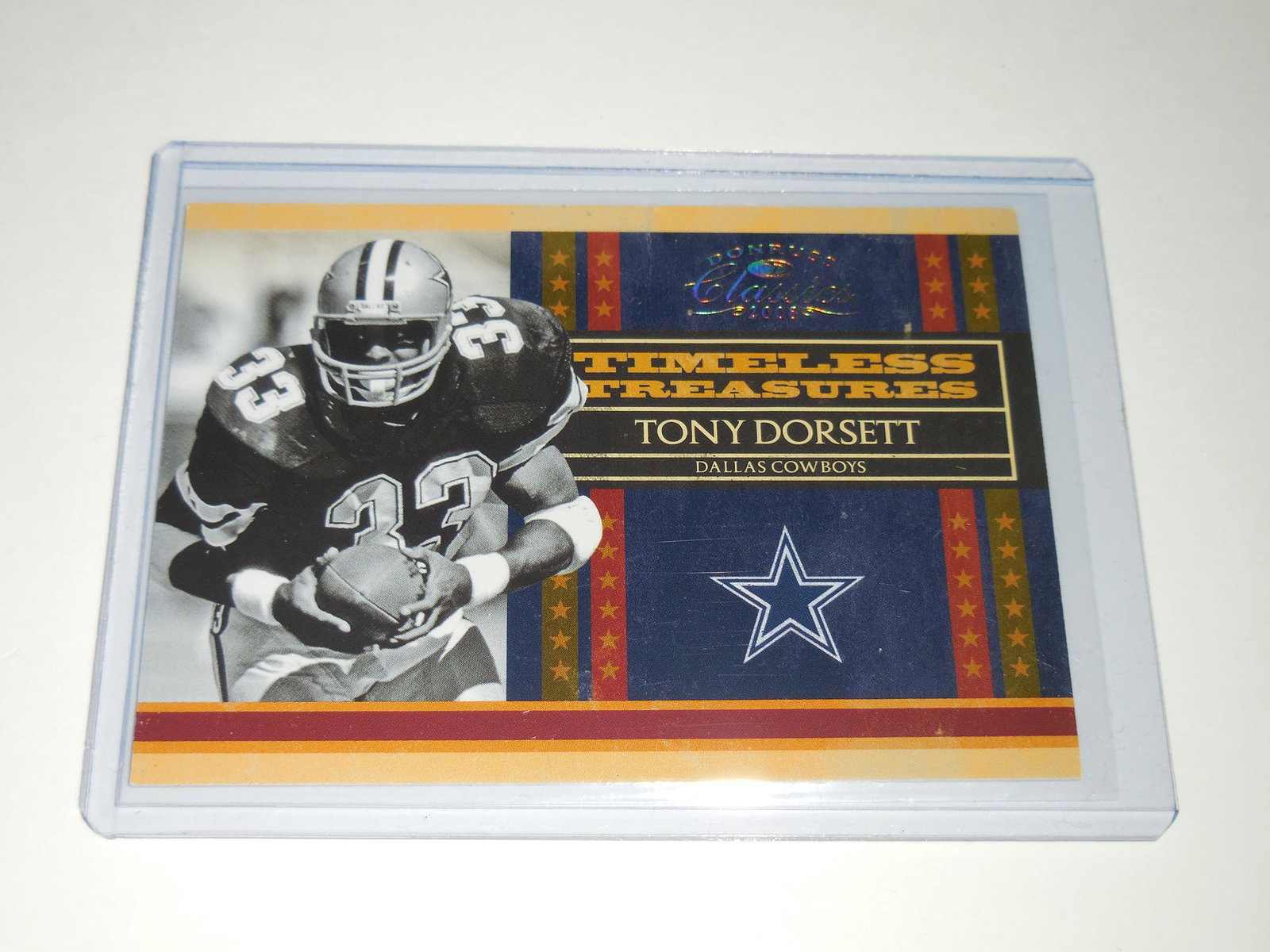 2008 DONRUSS CLASSICS TONY DORSETT TIMELESS TREASURES (1 of 2)