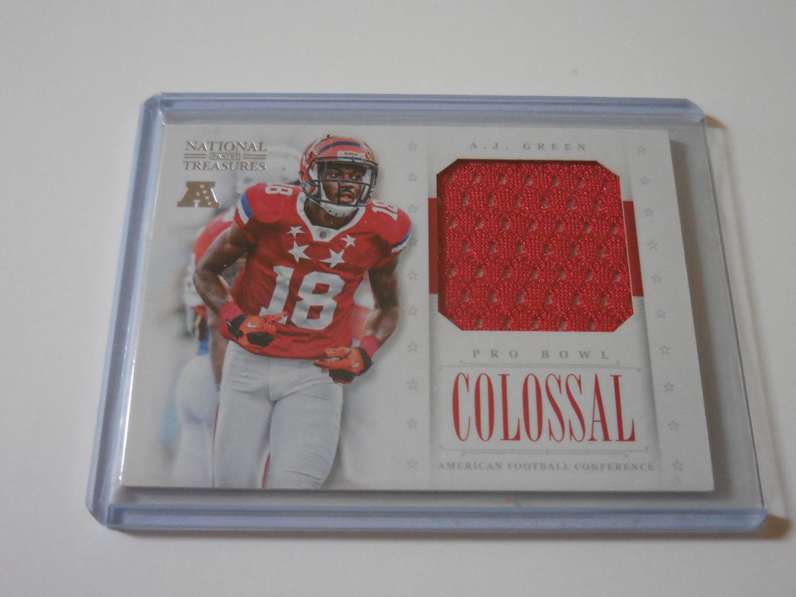 2012 PANINI NATIONAL TREASURES A.J. GREEN EVENT WORN (1 of 2)