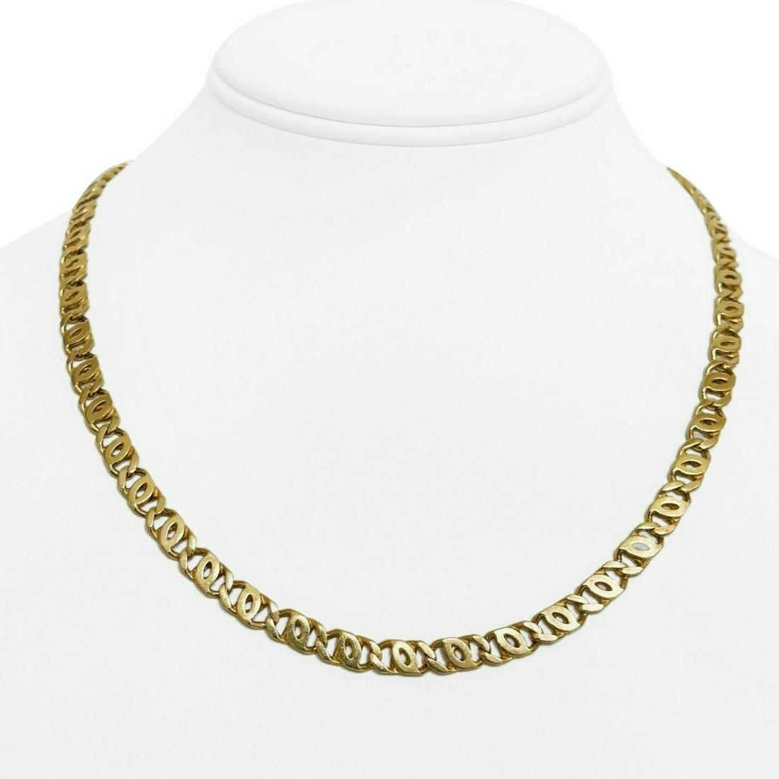 14k Yellow Gold 30.6g Solid Heavy 5.8mm Figure 8 Curb (1 of 7)