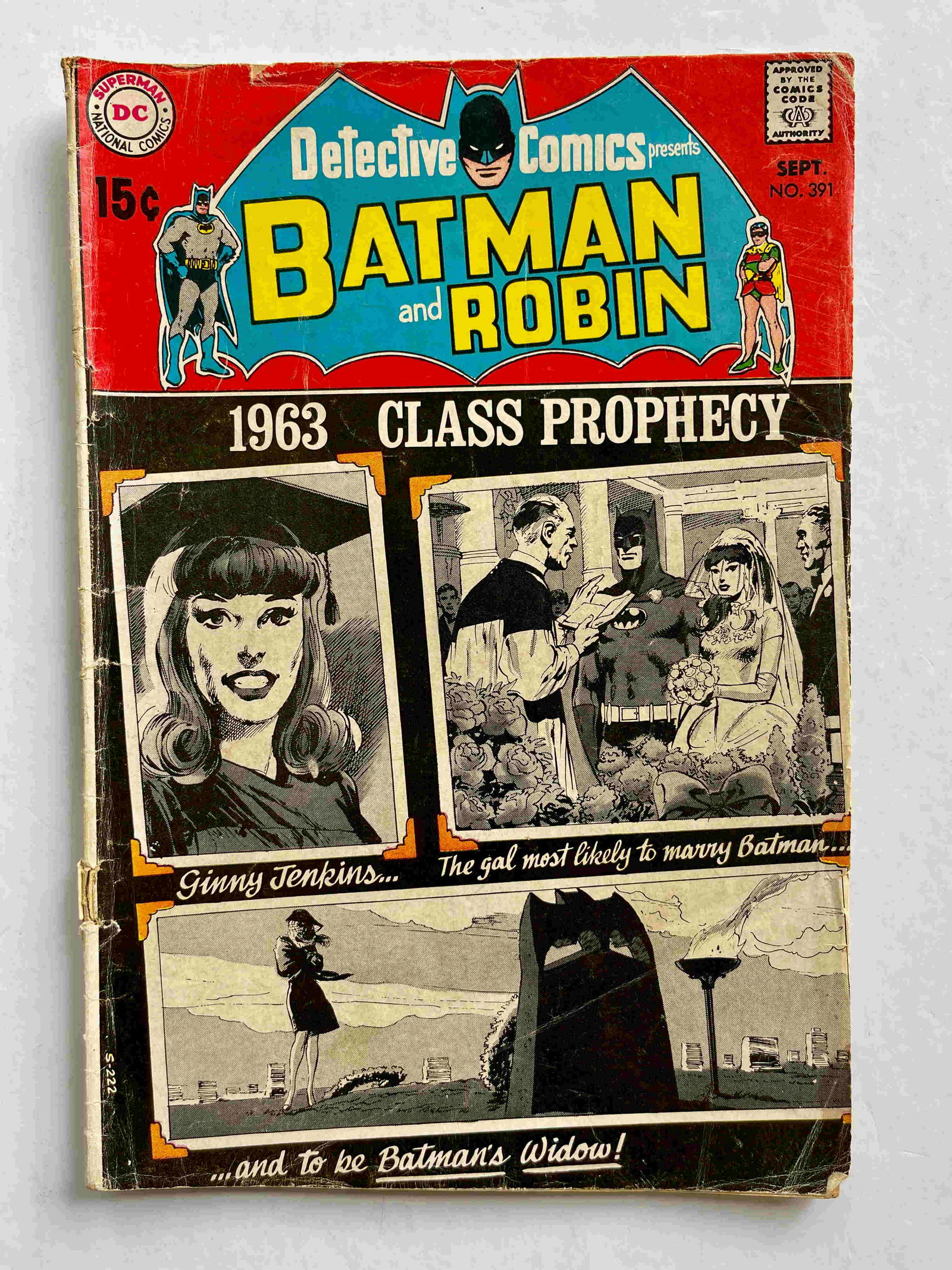 DETECTIVE COMICS BATMAN & ROBIN #391 (1 of 1)