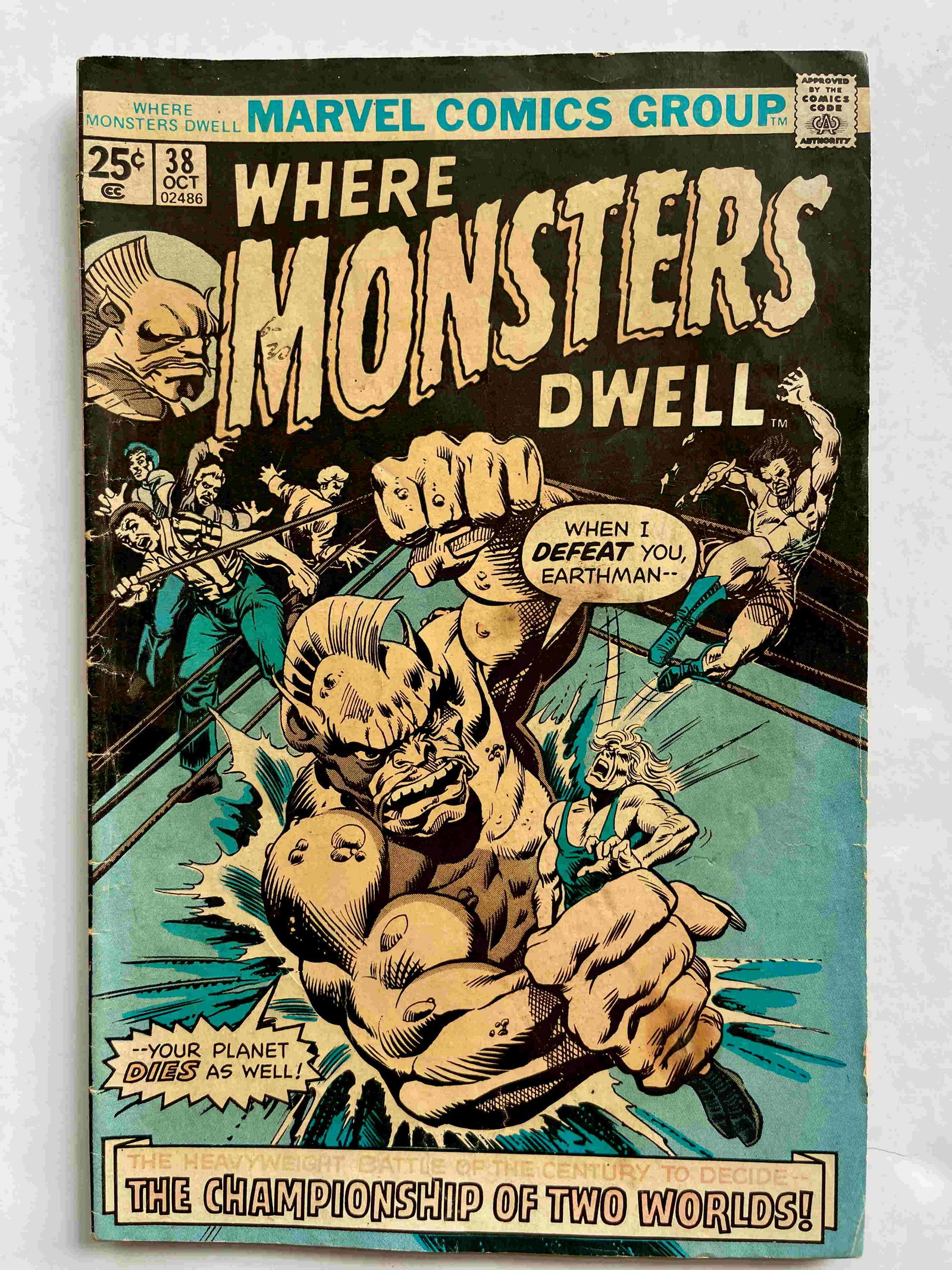 THE WHERE MONSTERS DWELL #38 COMIC (1 of 1)