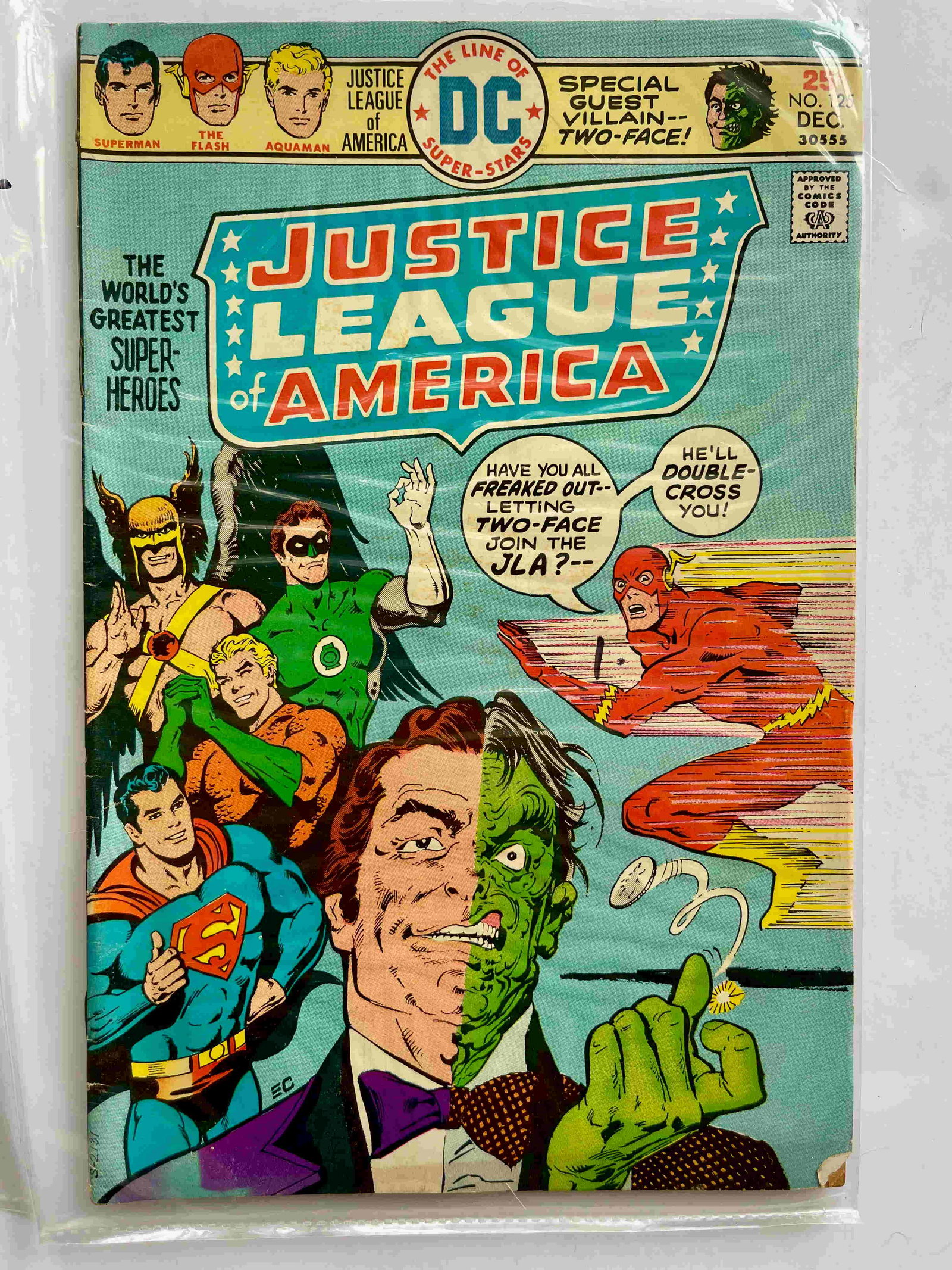 THE JUSTICE LEAGUE AMERICA #125 COMIC: Title: THE JUSTICE LEAGUE AMERICA #125 COMIC Provenance/Additional Info: THE JUSTICE LEAGUE AMERICA #125 COMIC Reserve: $1.00 Shipping: Domestic: Flat-rate of $8.00 to anywhere within the contiguous U