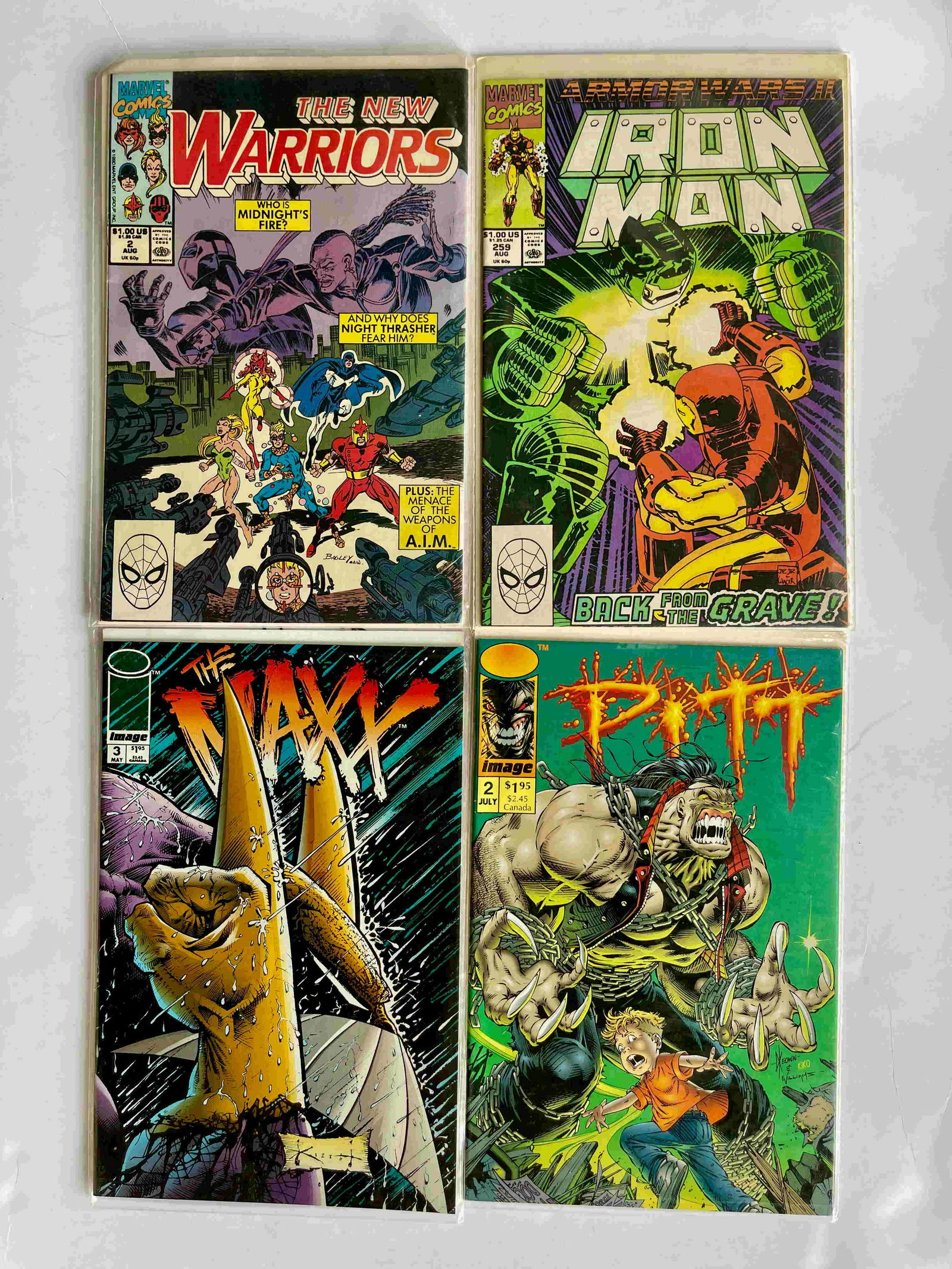 THE MAXX, PITT, IRON MAN SET (1 of 1)