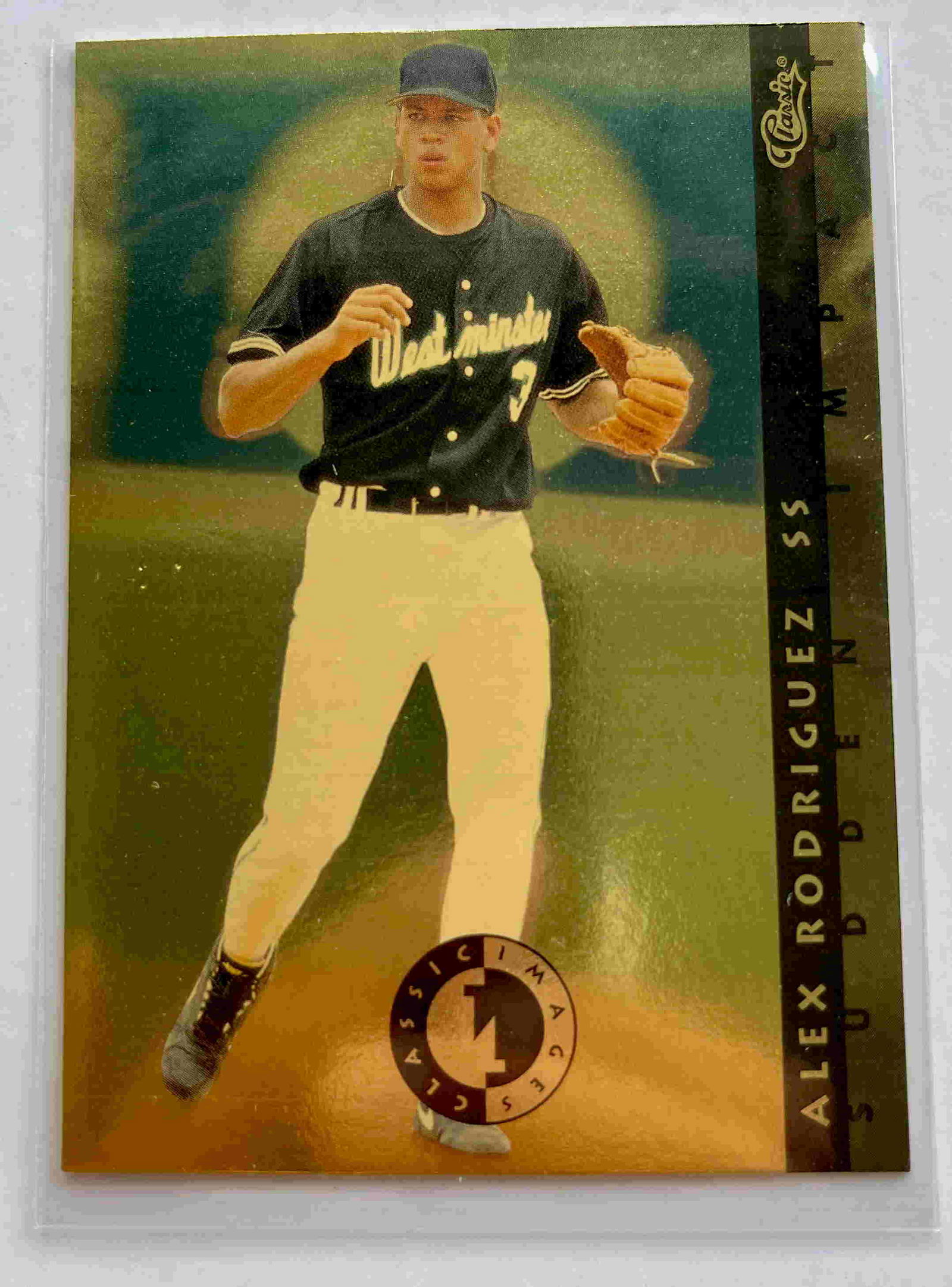 ALEX RODRIGUEZ ROOKIE CARD (1 of 2)