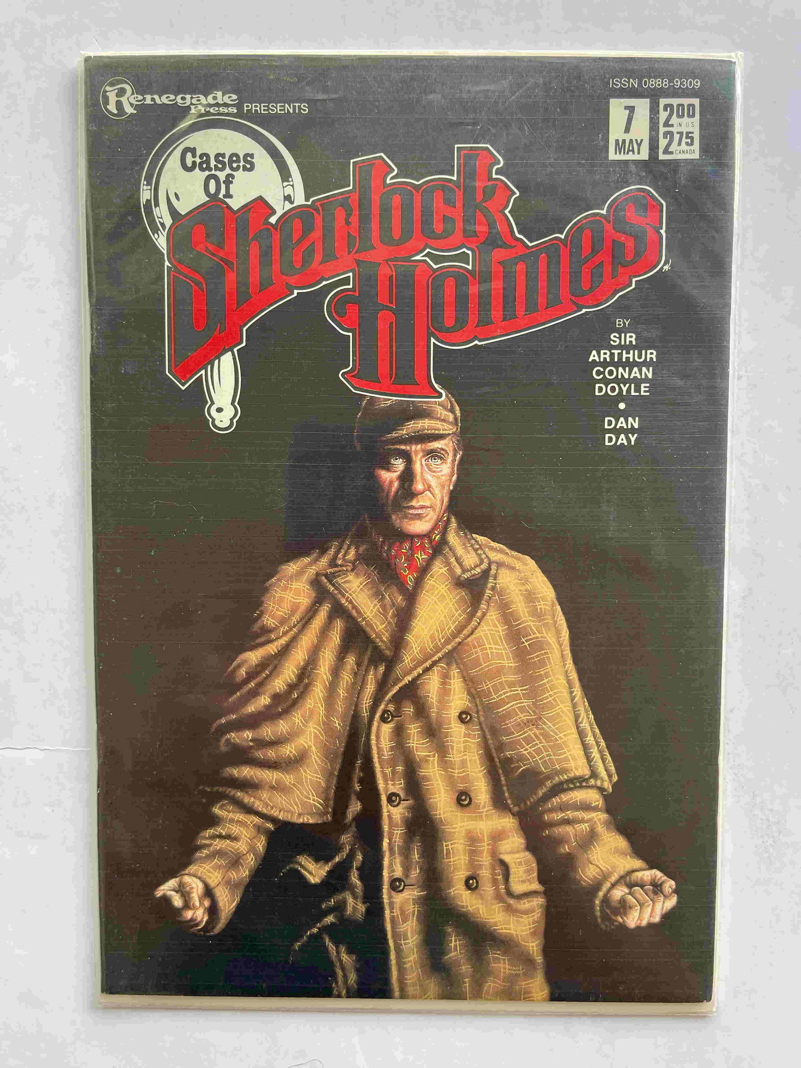 CASES OF SHERLOCK HOLMES (1986 Series) #7: Title: CASES OF SHERLOCK HOLMES (1986 Series) #7 Provenance/Additional Info: CASES OF SHERLOCK HOLMES (1986 Series) #7 Reserve: $1.00 Shipping: Domestic: Flat-rate of $8.00 to anywhere within the cont
