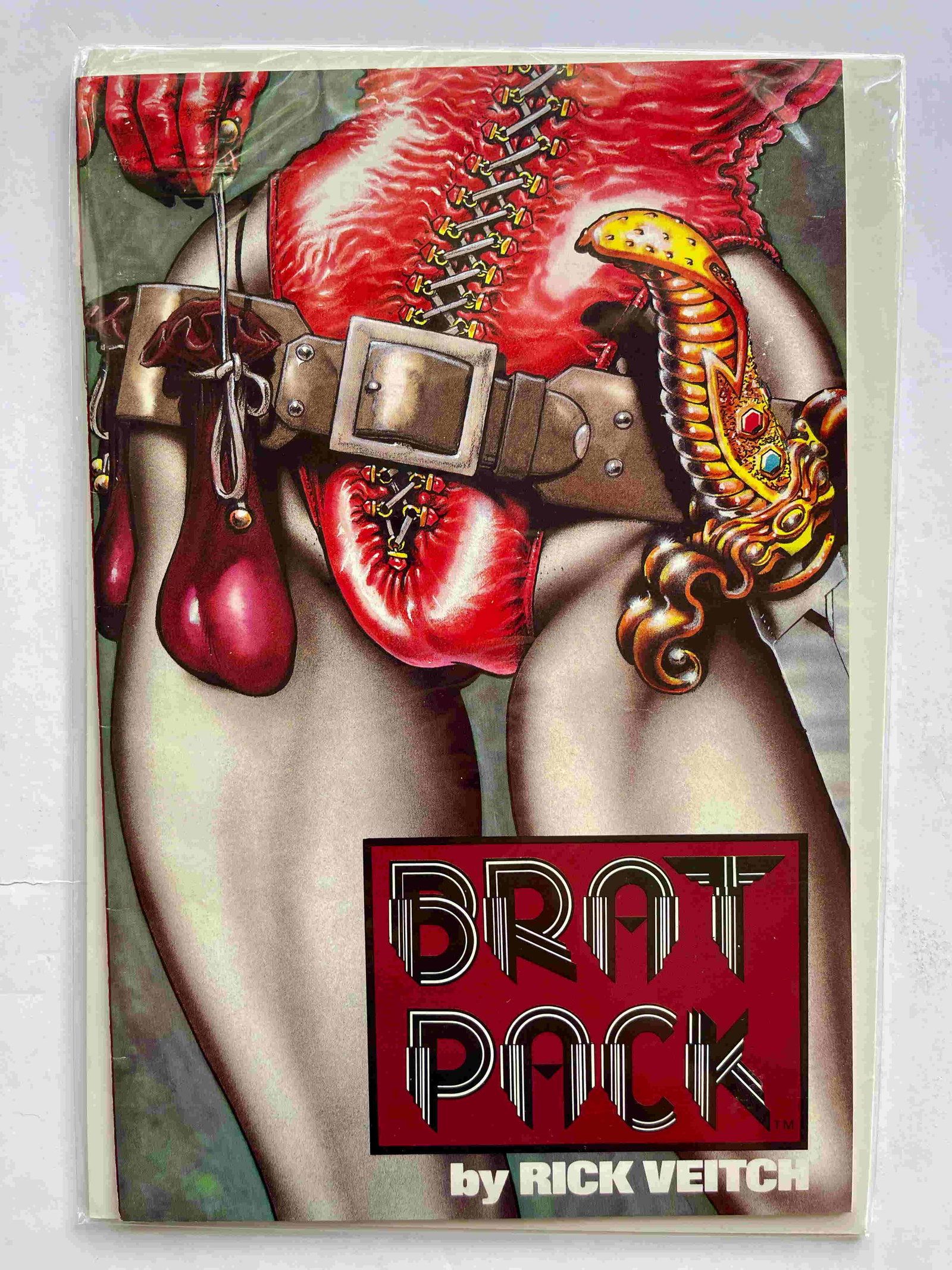 Bratpack #4 King Hell Rick Veitch|: Title: Bratpack #4 King Hell Rick Veitch| Provenance/Additional Info: Bratpack #4 King Hell Rick Veitch| Reserve: $1.00 Shipping: Domestic: Flat-rate of $8.00 to anywhere within the contiguous U.S. In