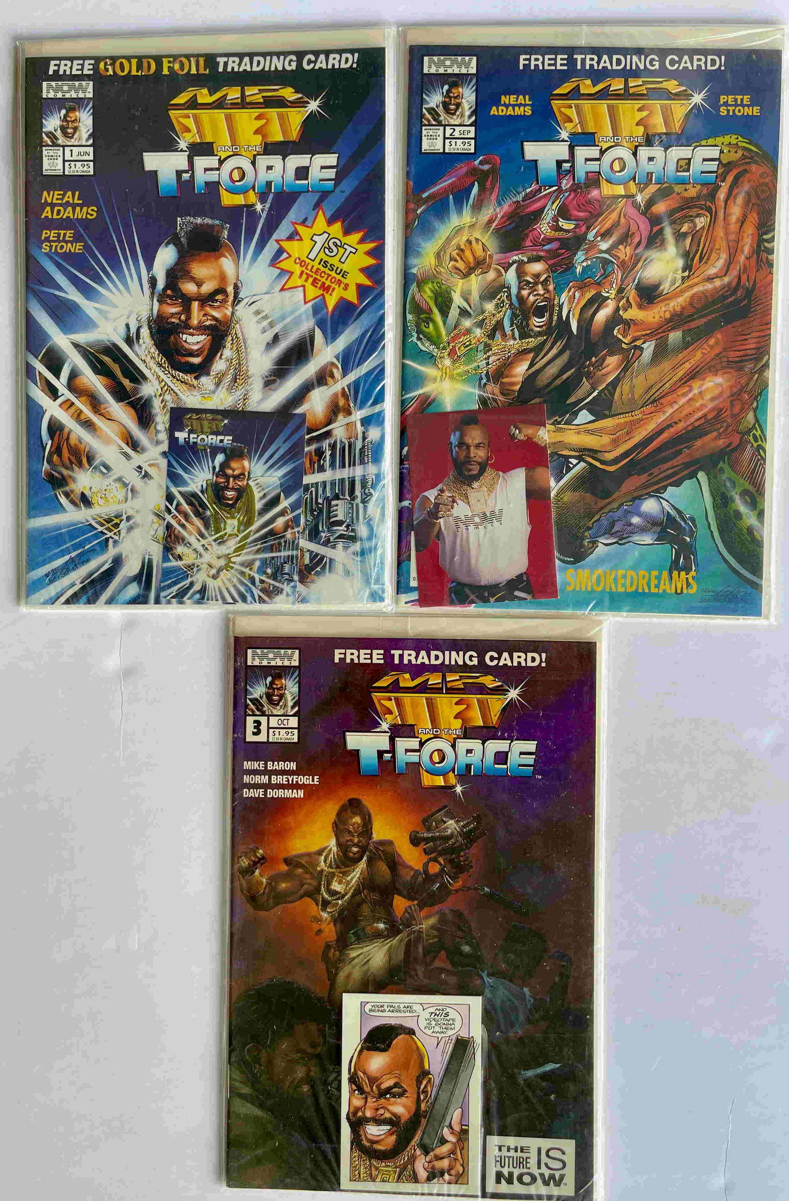 THE MR. T AND THE T-FORCE #1 PREMIERE ISSUE SET (1 of 1)