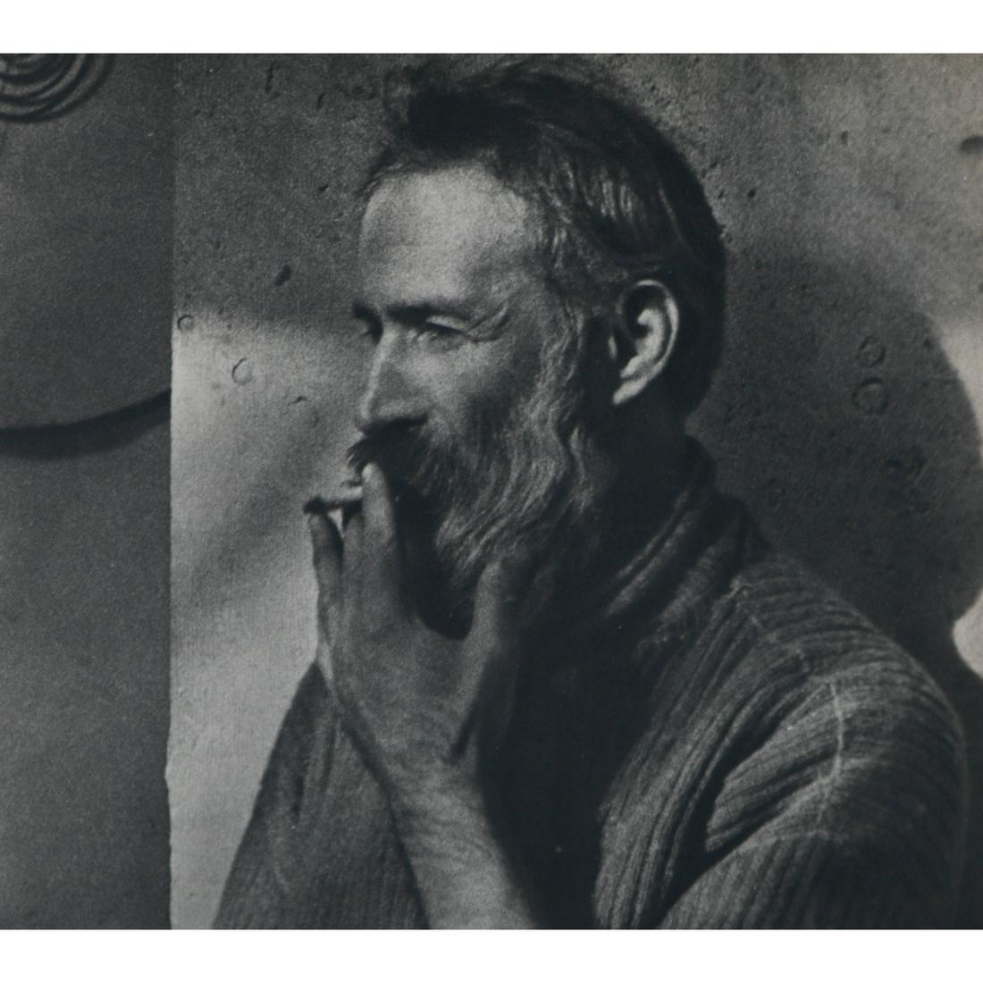 MAN RAY - Brancusi: Artist: MAN RAY Print Title: Brancusi Constantin Brâncu?i (1876-1957) was a Romanian sculptor, painter and photographer who made his career in France. Considered a pioneer of modernism, one of the mo