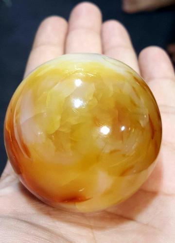 Agate Sphere Natural Healer - 254 Grams - Diameter 55 (1 of 4)