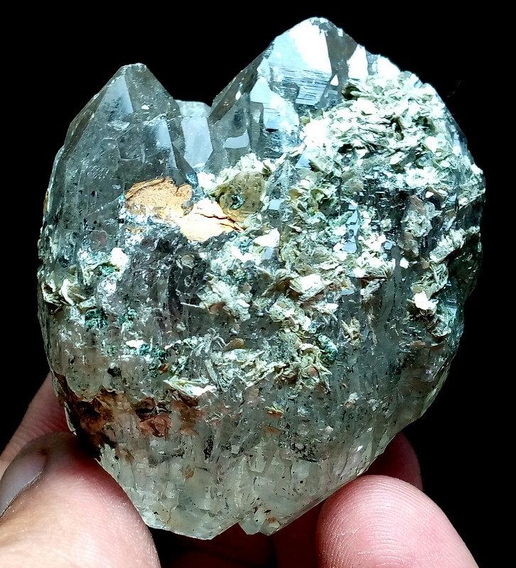 72 Grams Beautiful Muscovite On DT Quartz Crystal (1 of 9)