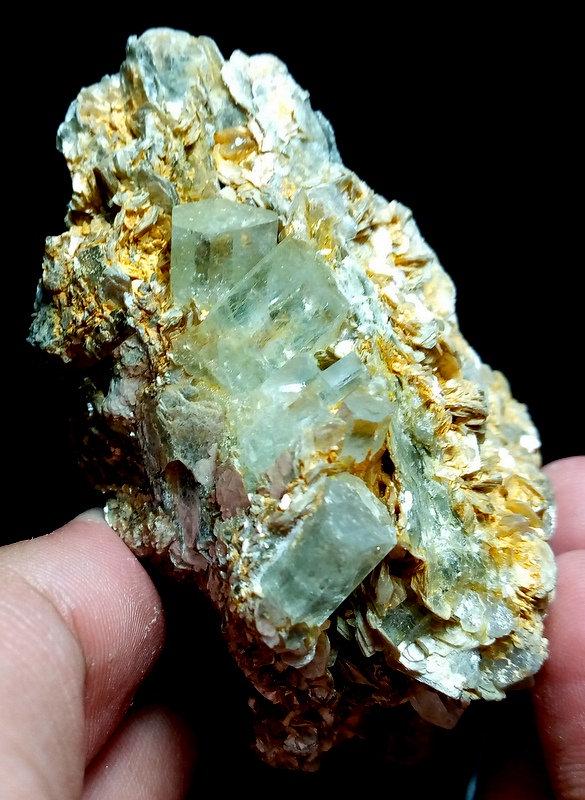 126 Grams Lovely Aquamarine With Muscovite Specimen: 126 Grams Lovely Aquamarine With Muscovite Specimen From Nagar pakistan SIZE 70*42*40 mm Reserve: $55.00 Shipping: Domestic: Flat-rate of $20.00 to anywhere within the contiguous U.S. International:
