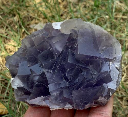311 Gram Gorgeous Natural Purple Fluorite Specimen From (1 of 3)