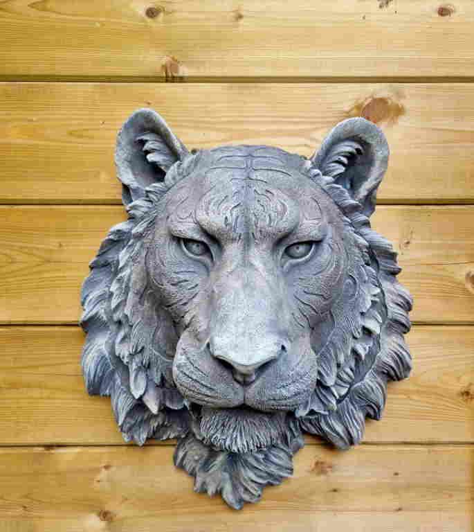 Large tiger head - Wall mounted animal head (1 of 10)