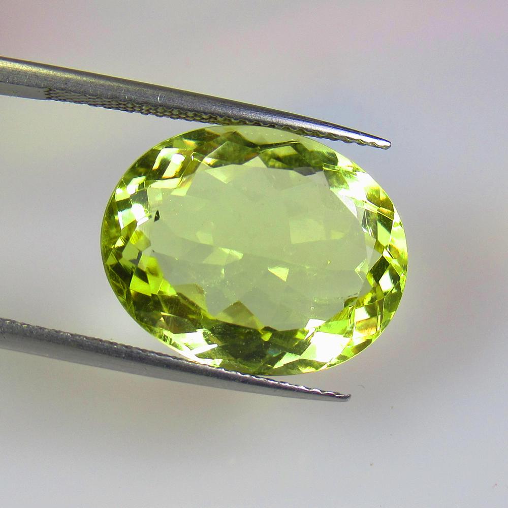 12.03 Ct Natural Lemon Quartz Oval Cut: No Reserve! Title: 12.03 Ct Natural Lemon Quartz Oval Cut Stone Clarity: VVS Gemstone: Natural Lemon Quartz Carat Weight: 12.03 Size/Dimension: 17.70 x 14.20 x 8.00 mm Additional Information: Top Clas