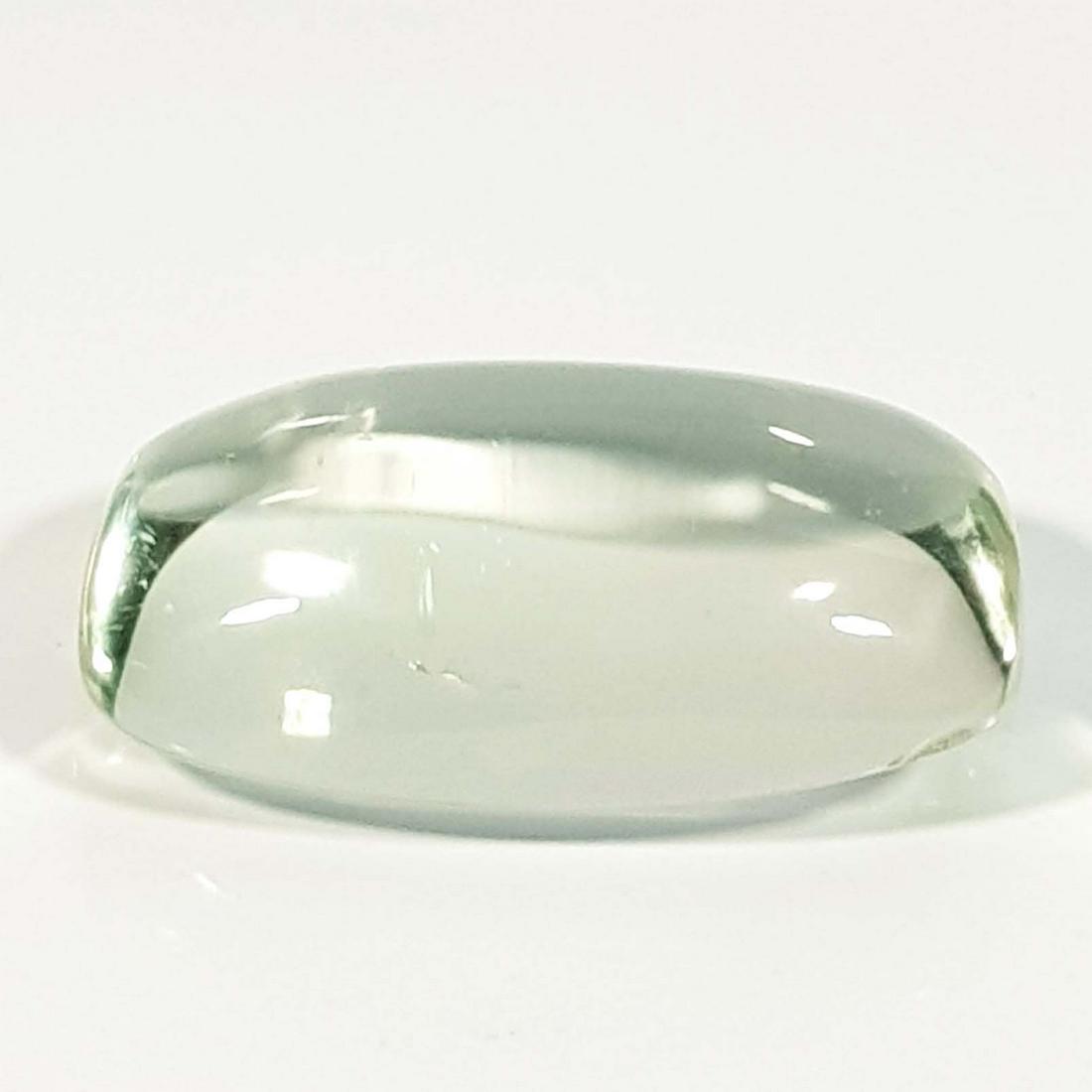 Natural Green Amethyst  Rectangle Cabochon 14.49 Ct (1 of 5)