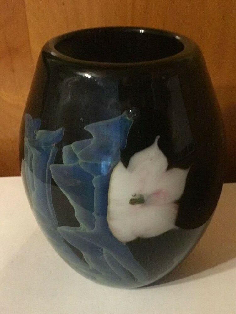 Gorgeous Josh Simpson Paperweight Vase 1979 (1 of 20)
