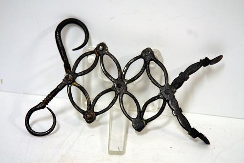 A fine pair of early 18th century iron extension (1 of 1)