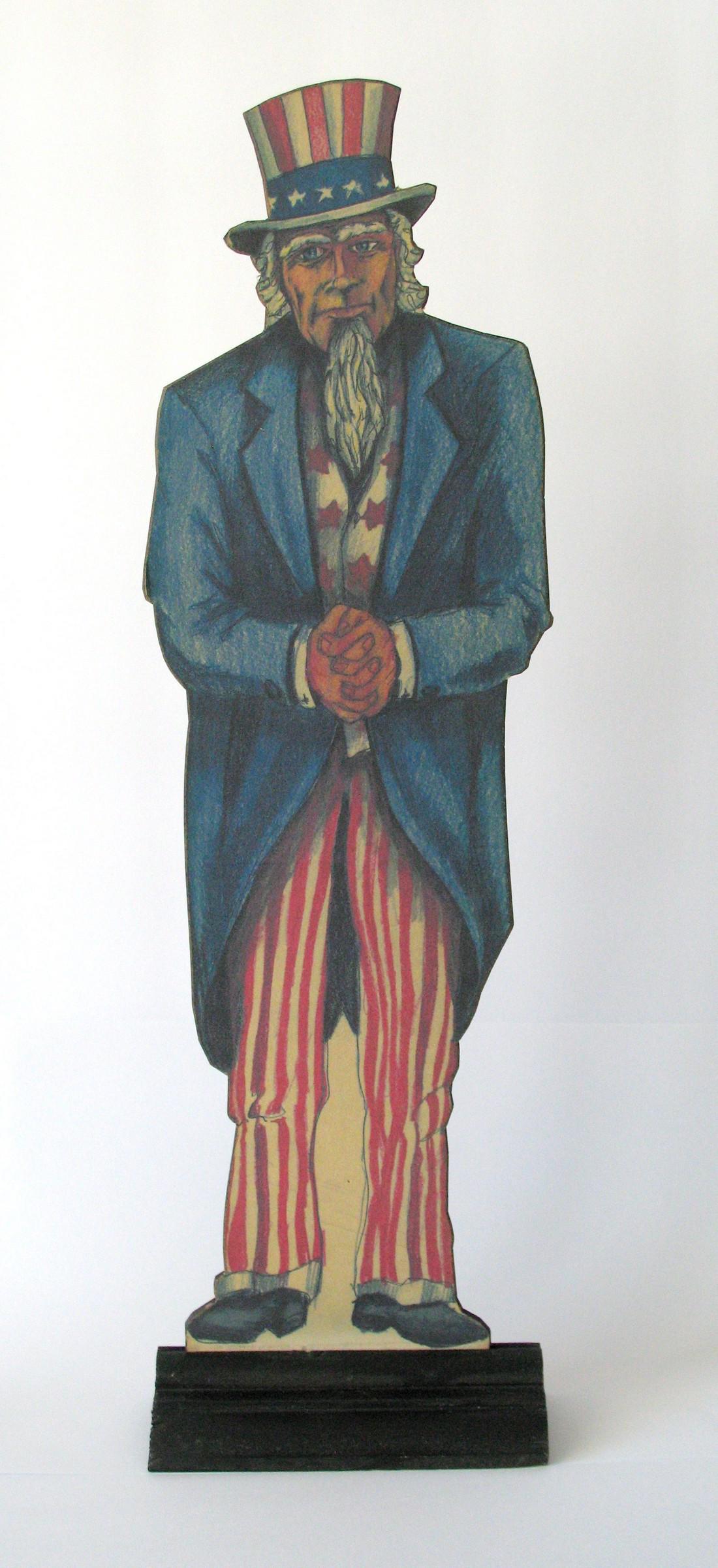 Vintage Uncle Sam Store Window Display (1 of 4)