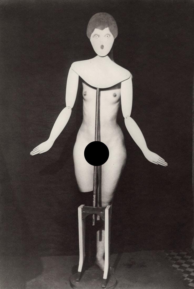 MAN RAY - Coat-Stand, 1920 (1 of 2)