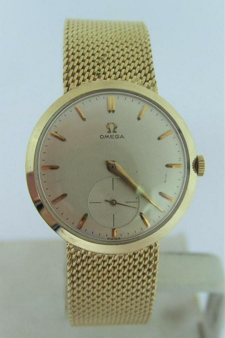 Men's Solid 14k Yellow OMEGA Winding Watch Ref H-6569 (1 of 11)