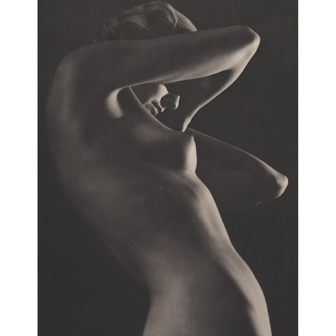 STEPHEN DEUTCH - Nude: Artist: STEPHEN DEUTCH Print Title: Nude Medium: Sheet-fed Gravure Printing Date: 1930's Printed in the USA Image Size approx: 11 X 8.5 inches Stephen Deutch is one of the few photographers who succee