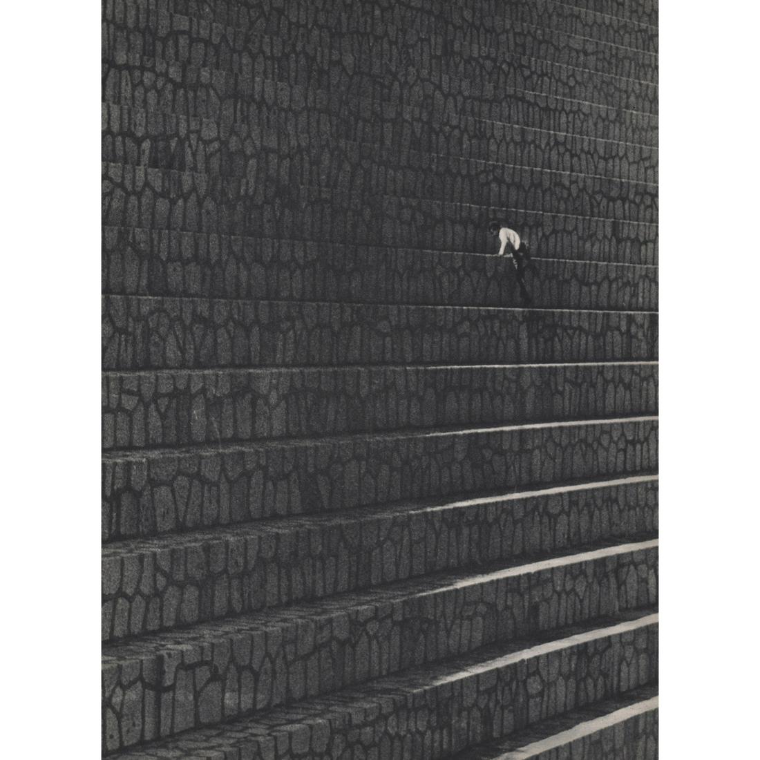 ALFRED EISENSTAEDT - Waterdam - Marathon, Greece: Artist: ALFRED EISENSTAEDT Print Title: Waterdam - Marathon, Greece, 1934 Medium: Sheet-fed Gravure Printing Date: 1936 Printed in the USA Image Size: 11 x 8 inches Alfred Eisenstaedt (1898-1995) was