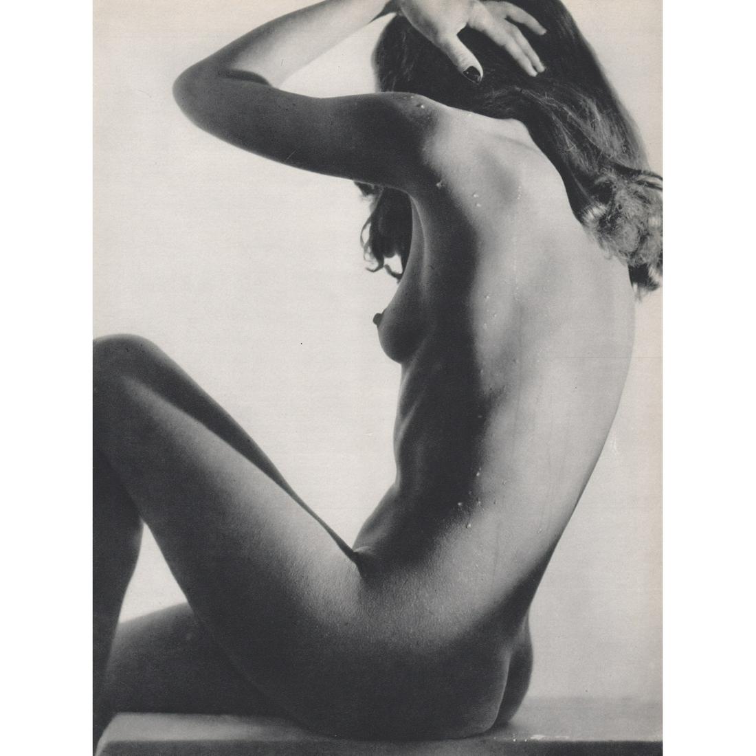 LUCIEN LORELLE - Nude: Artist: LUCIEN LORELLE Print Title: Nude Medium: Sheet-fed Gravure Printing Date: 1950's Printed in France Image Size approx: 9.5 x 7.25 inches Lucien Lorelle (1894-1968) was one of the great photogr