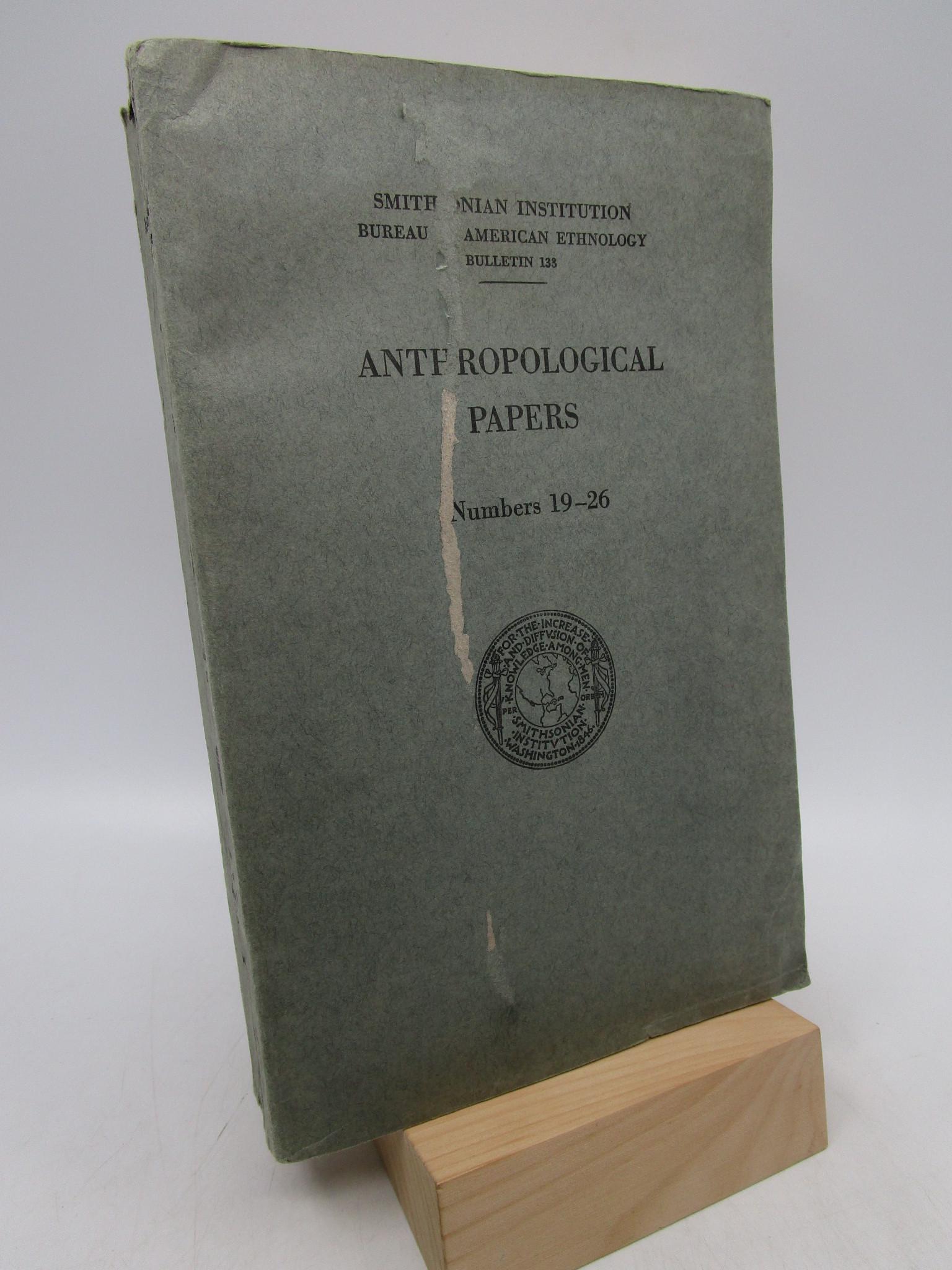 Smithsonian Institution Bureau of American Ethnology (1 of 1)