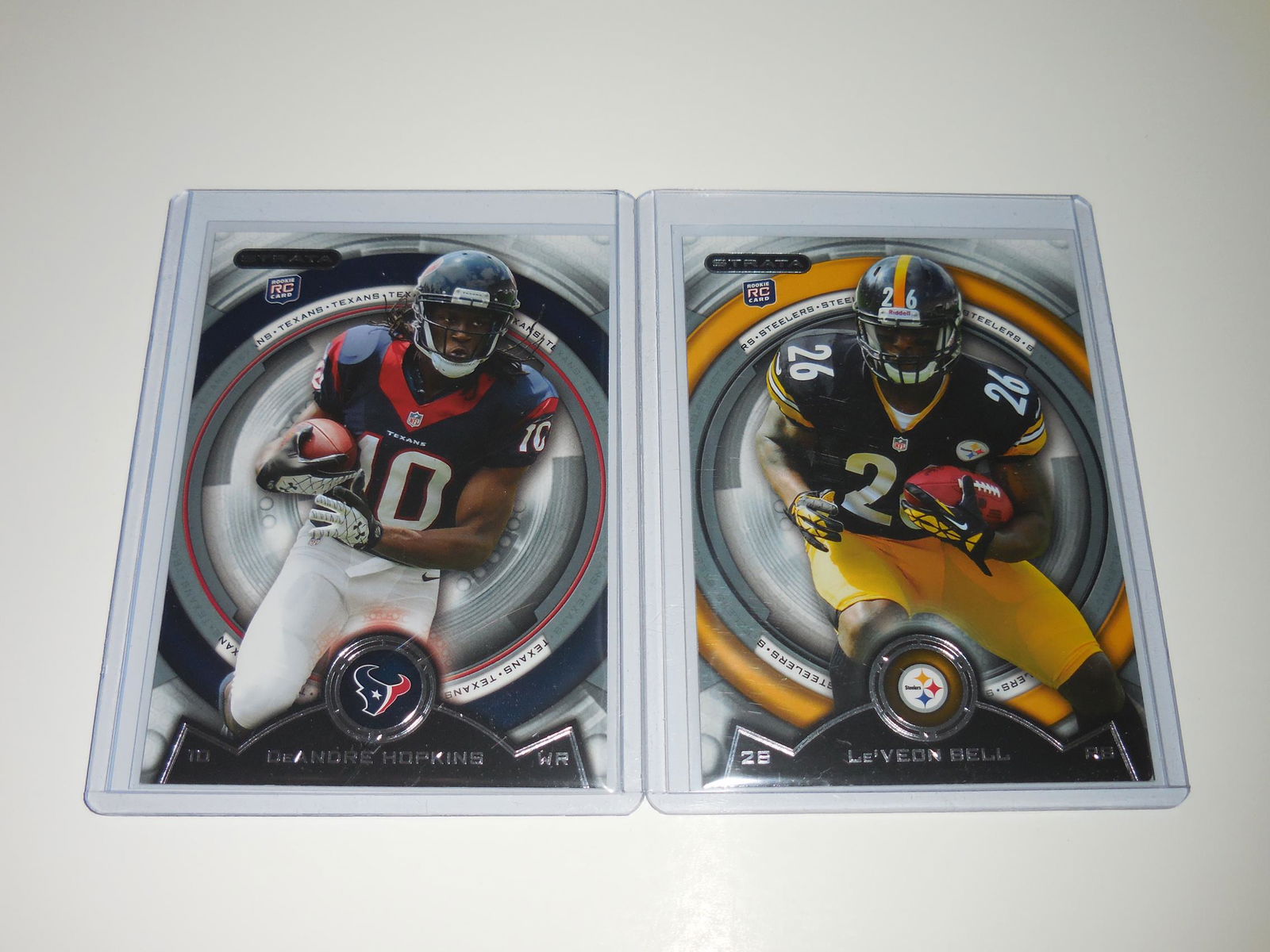 2013 TOPPS STRATA FOOTBALL LE'VEON BELL & DEANDRE (1 of 2)
