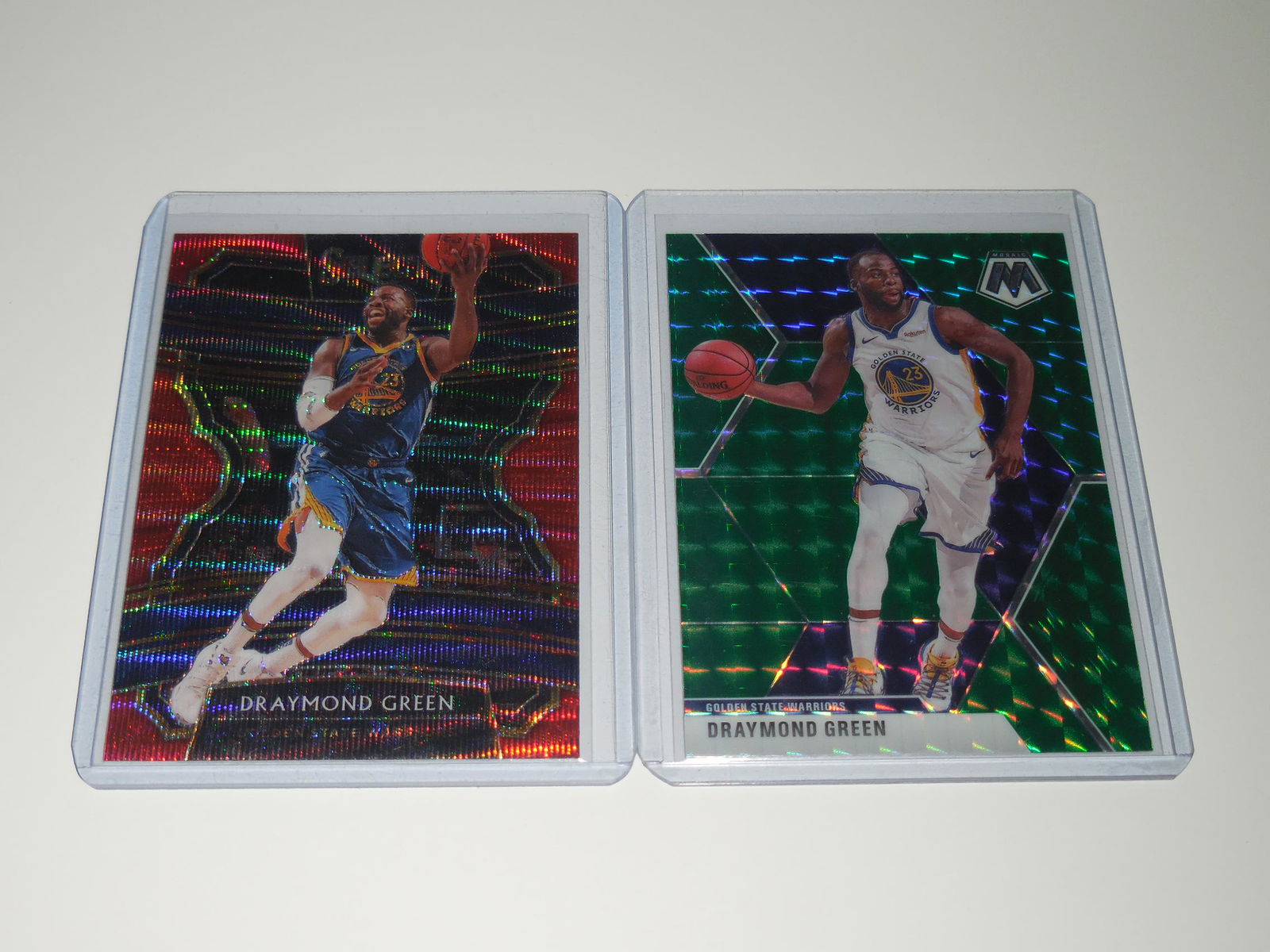 2019-20 PANINI SELECT & MOSAIC DRAYMOND GREEN PRIZM (1 of 2)