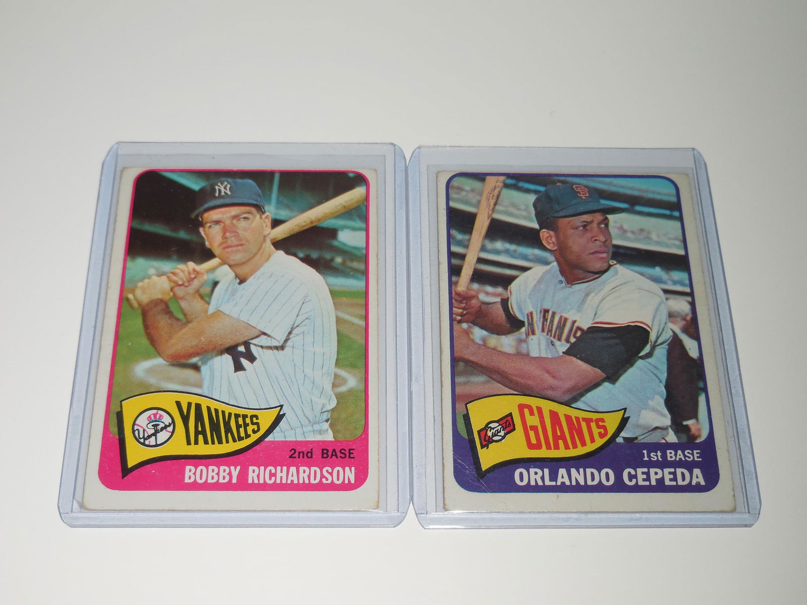 1965 TOPPS BASEBALL STAR CARD LOT (1 of 2)