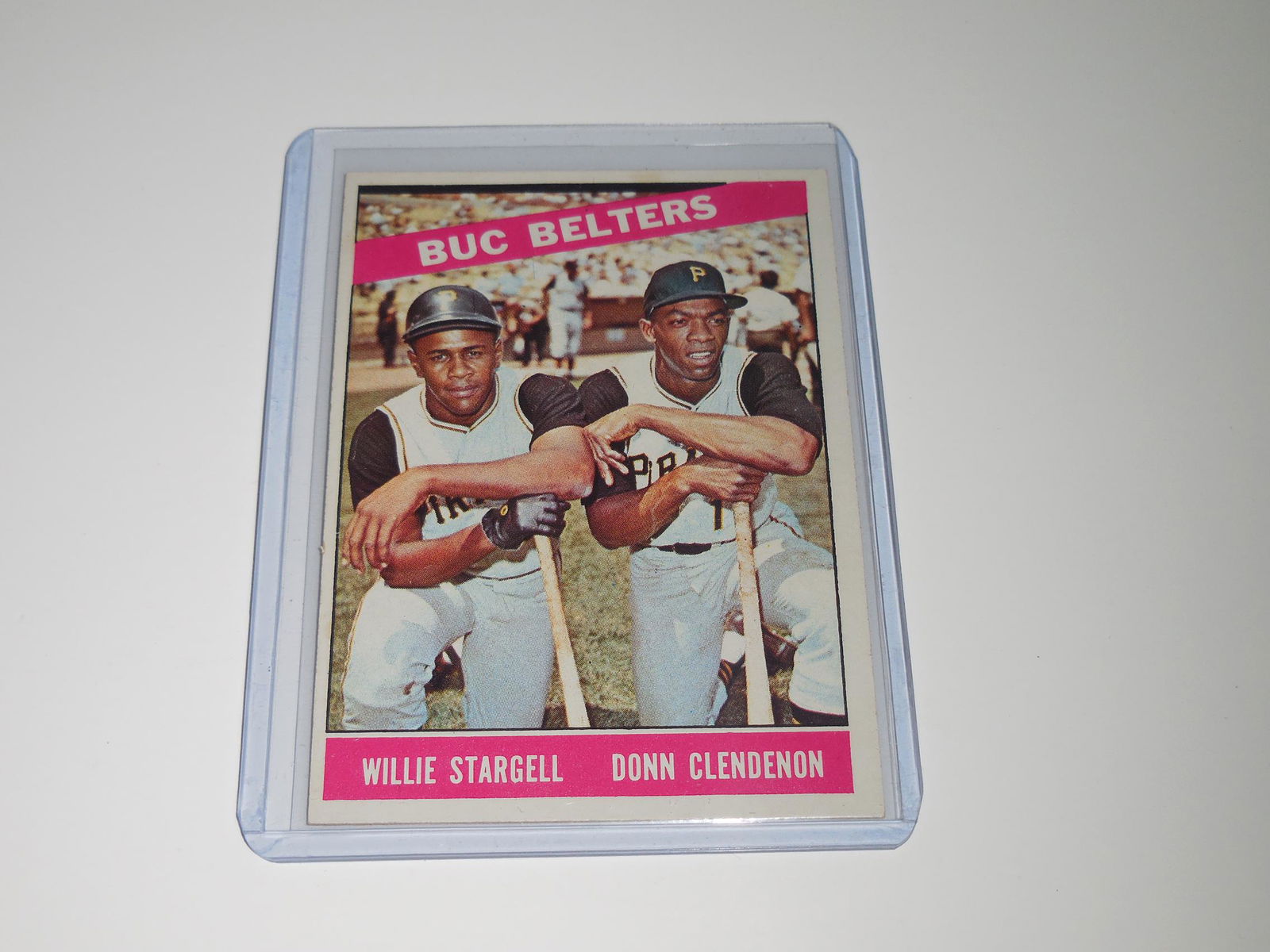1966 TOPPS BASEBALL BUC BELTERS WILLIE STARGELL & DON (1 of 2)