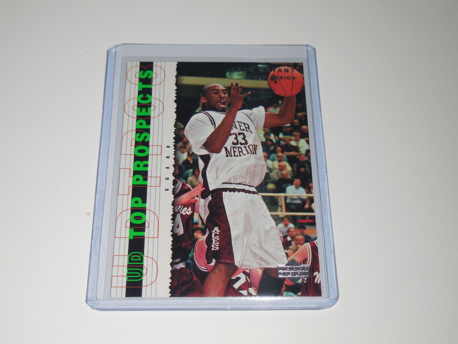 2003-04 UPPER DECK TOP PROSPECTS #59 KOBE BRYANT HIGH (1 of 2)