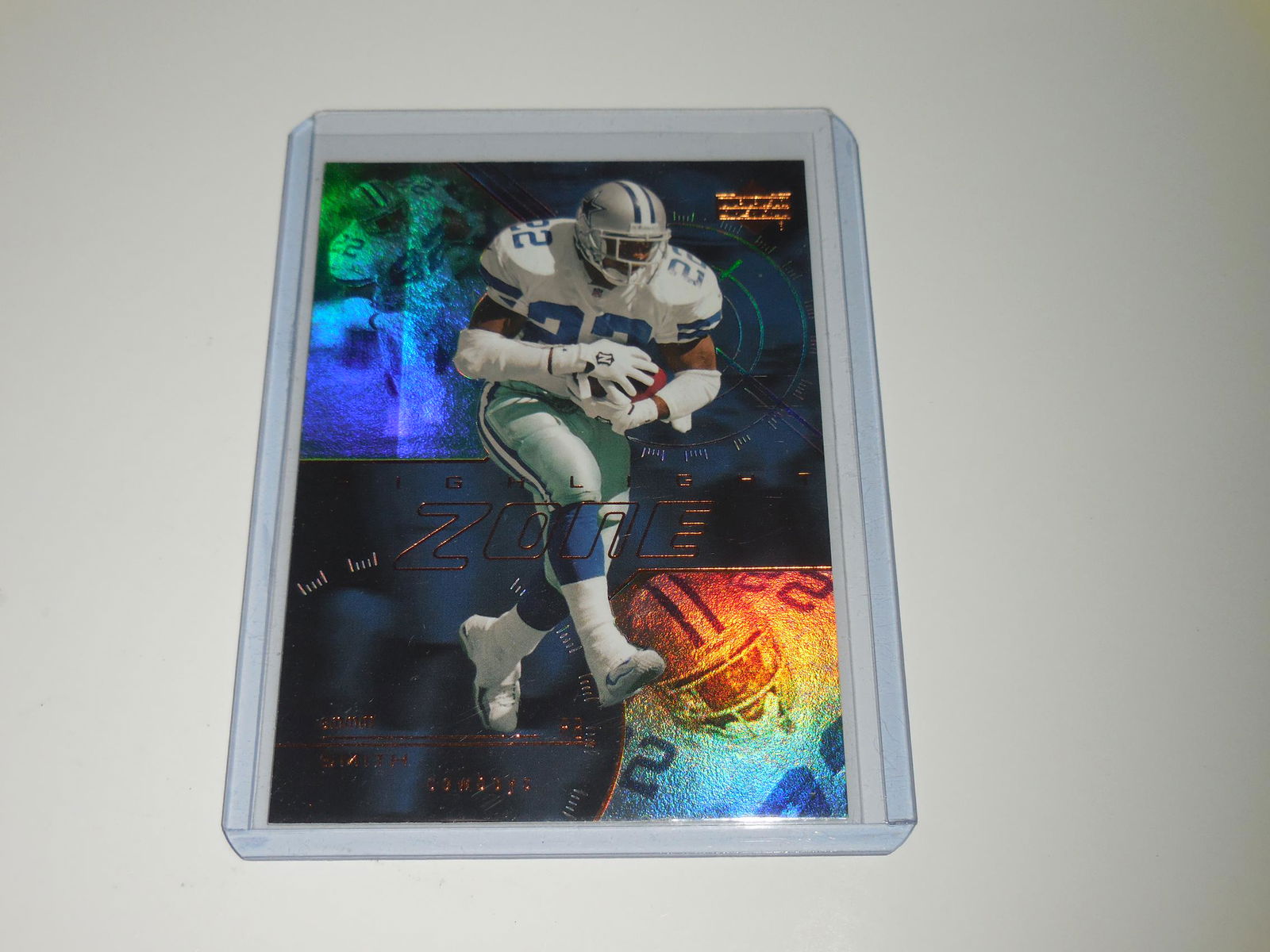 2000 UPPER DECK FOOTBALL EMMITT SMITH HIGHLIGHT ZONE (1 of 2)