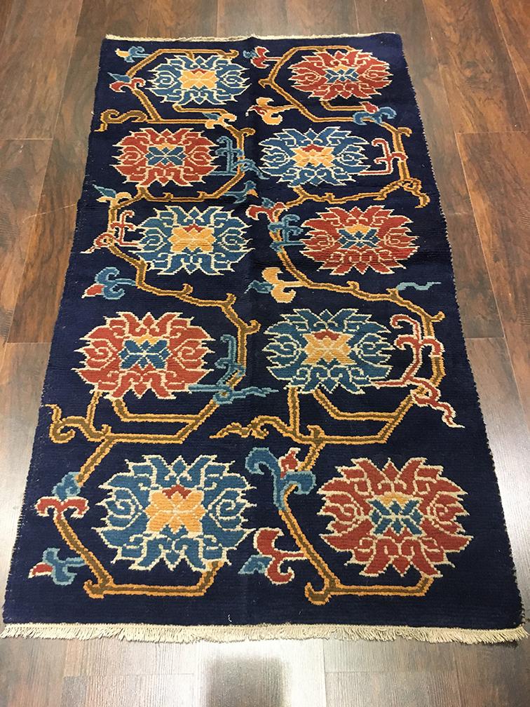 Vintage Tibetan Rug 2'10'' X 5'0'' (1 of 4)