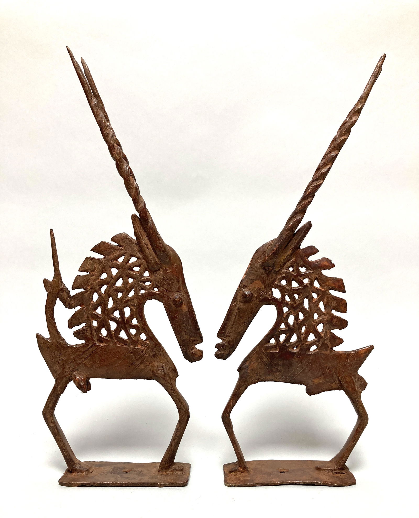 Bronze couple Tji - Wara - Mali, Africa (1 of 10)