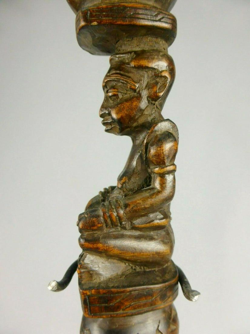 KUBA 3 Kings Chief Staff cane stick Congo Rdc African (1 of 20)