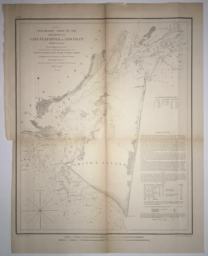 (D No. 3) Preliminary chart of the Entrances to Cape (1 of 6)