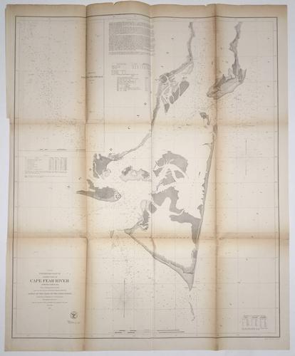 (D. No.3) Preliminary Chart of lower part of Cape Fear (1 of 4)