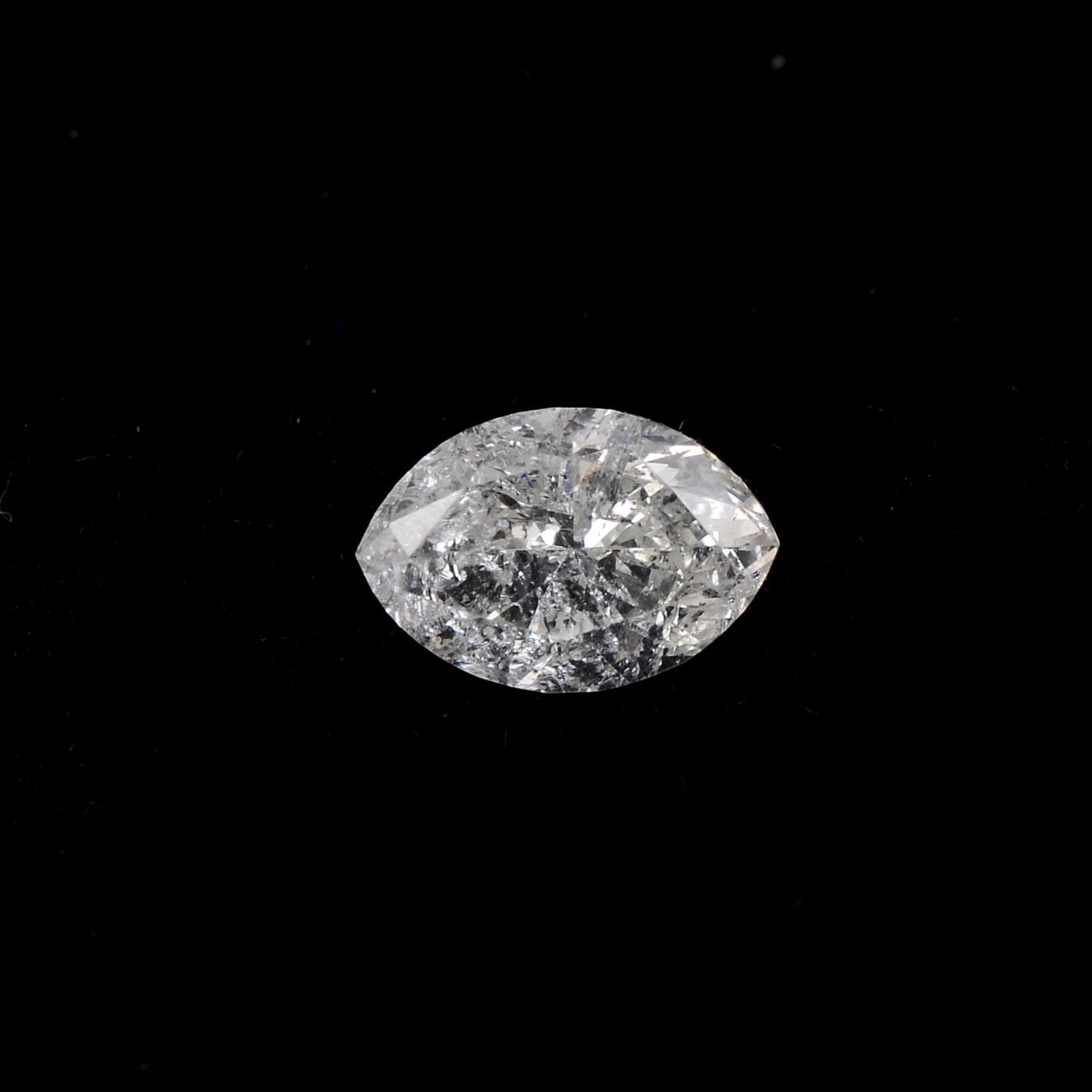 0.72 Carat White Color Natural Marquise Diamond Loose (1 of 7)