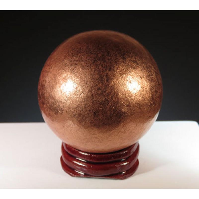 Sphere ball native metal copper cuprum moon specimen (1 of 4)