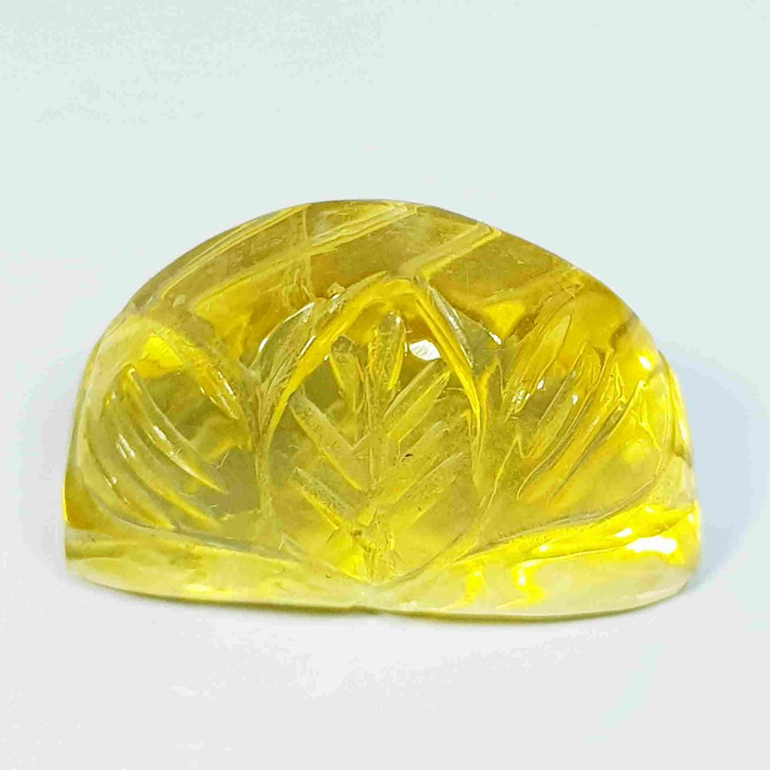 18.21 Ct Natural Fluorite Fancy Flower Cut (1 of 4)