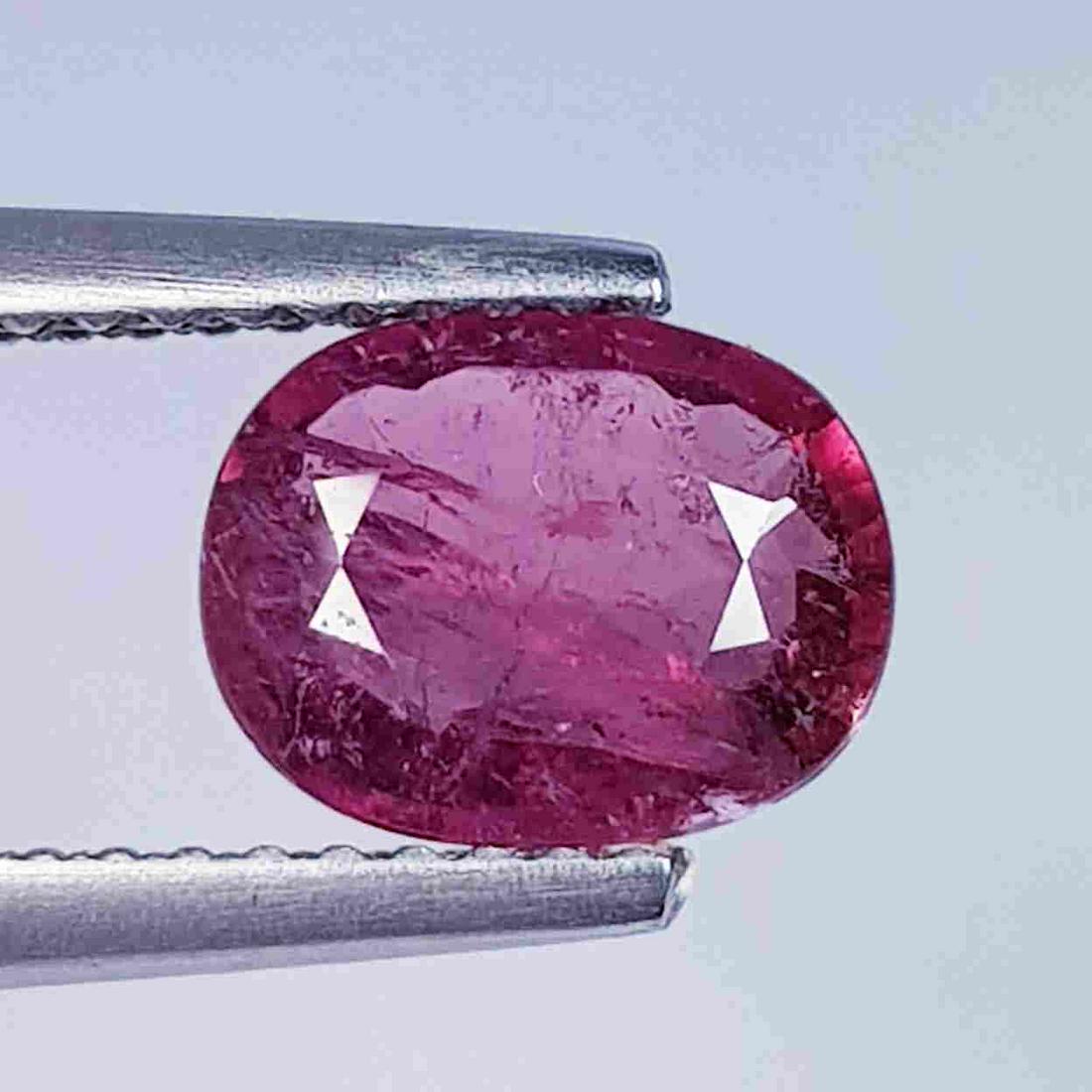 1.33 ct Natural Pink Tourmaline Oval cut (1 of 5)