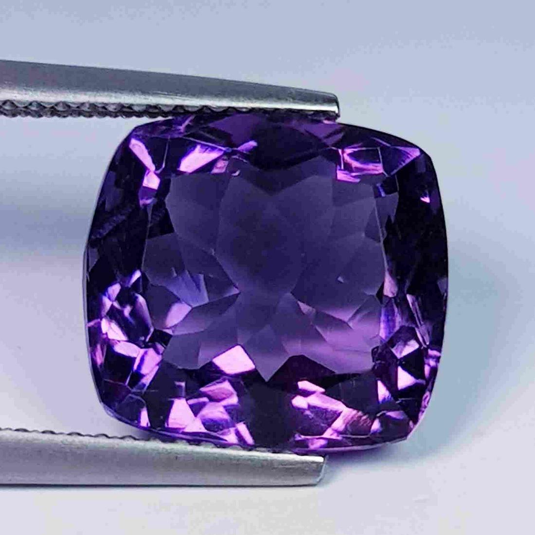 Natural Amethyst Cushion Cut 6.88 ct (1 of 5)