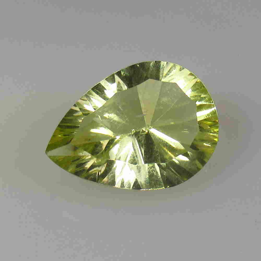 8.43 Ctw Natural Lemon Quartz Concave Cut: No Reserve! Title: 8.43 Ctw Natural Lemon Quartz Concave Cut Stone Clarity: VVS Gemstone: Lemon Quartz Carat Weight: 8.43 Size/Dimensions: 16.50 x 12.10 x 8.10 mm Additional Information: Good Luster /