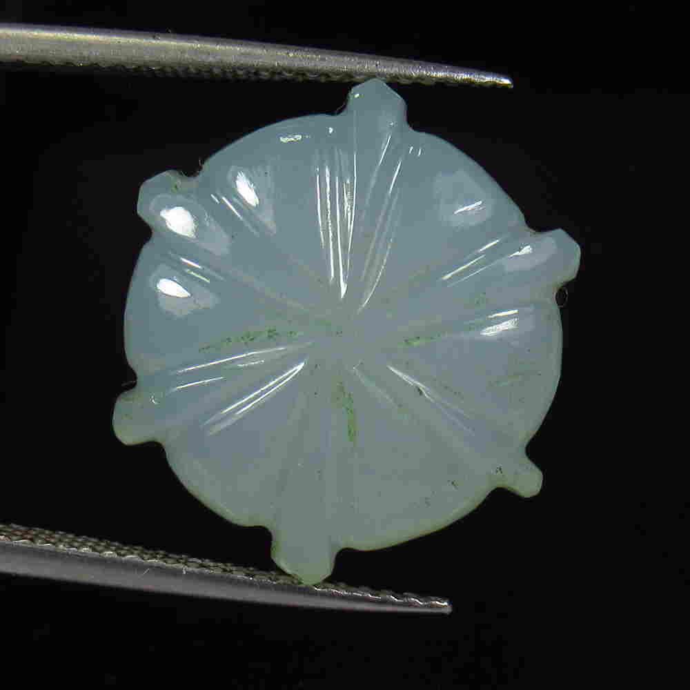 10.87 Ctw Natural Moonstone Carving: No Reserve! Title: 10.87 Ctw Natural Moonstone Carving Stone Clarity: Semi-Transparent Gemstone: Moonstone Carat Weight: 10.87 Size/Dimensions: 16.10 x 16.10 x 5.20 mm Additional Information: Carving