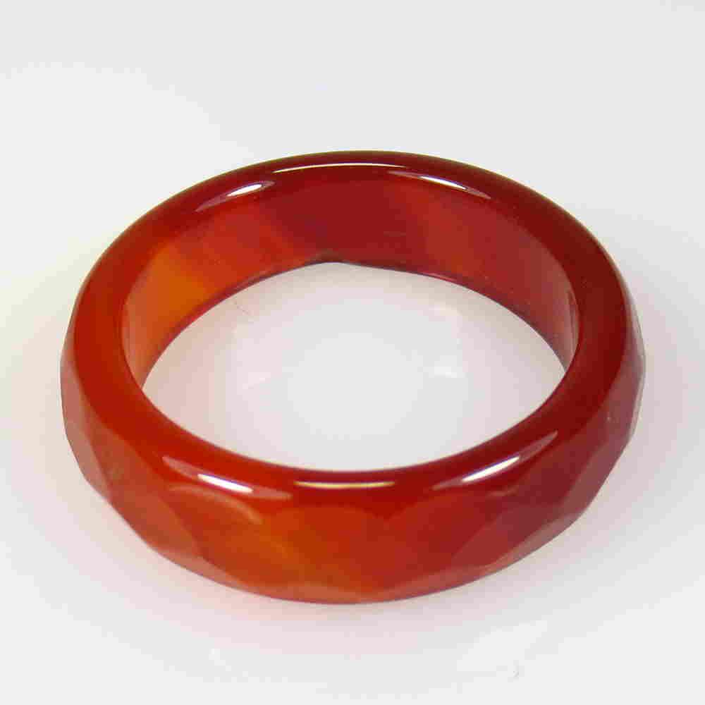 11.06 Ctw Natural Onyx Round Ring (1 of 2)